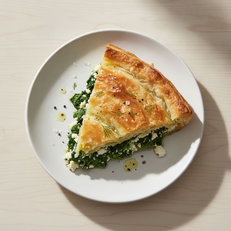 Spinach and Feta Phyllo Pie