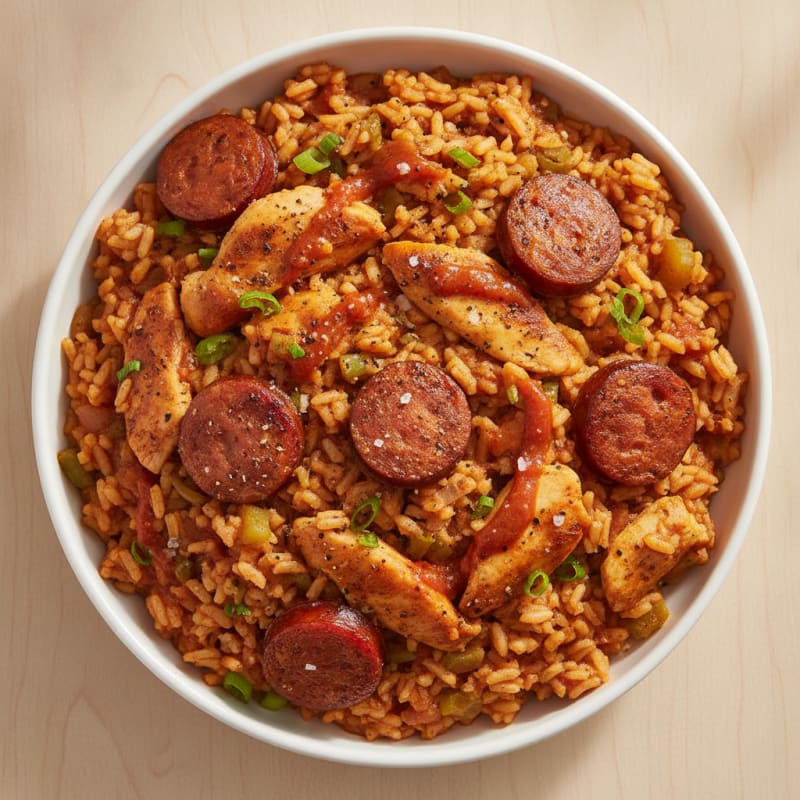 Creole Jambalaya with Andouille Sausage