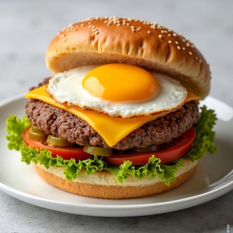 Healthy Protein-Packed Ground Beef Big Mac Bowl