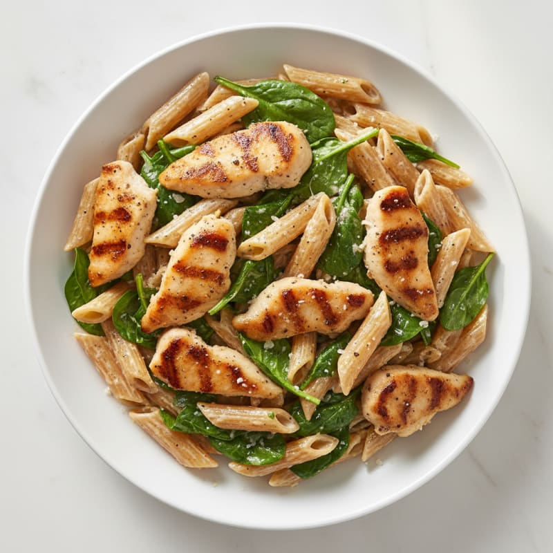 Creamy Garlic Parmesan Chicken Pasta