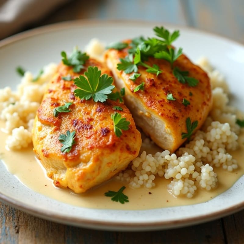 Creamy Coconut Butter Chicken with Aromatic Spices