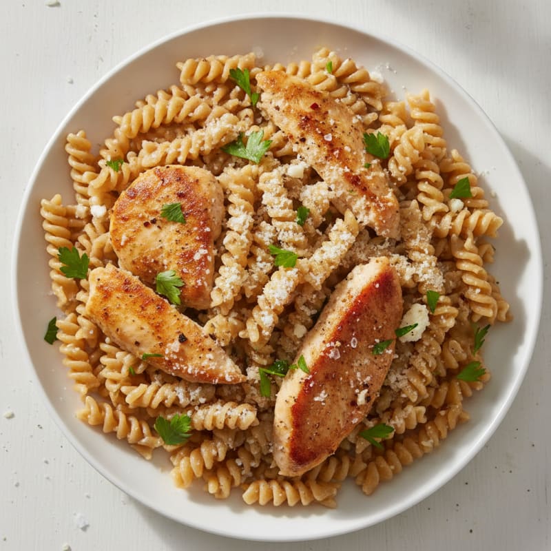 Classic Garlic Parmesan Pasta