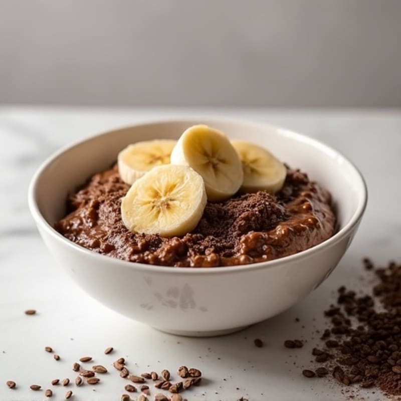 Velvety Chocolate Protein Overnight Oats