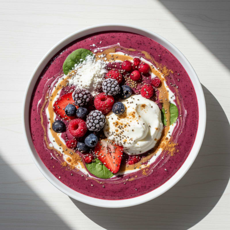 Mixed Berry Power Smoothie
