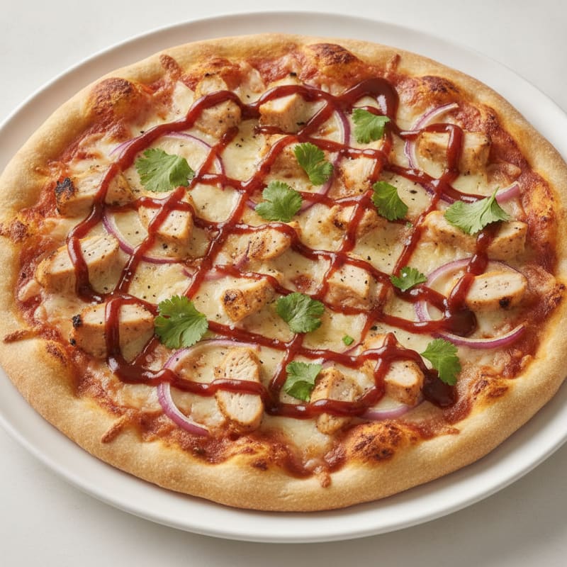 High-Protein BBQ Chicken Pizza