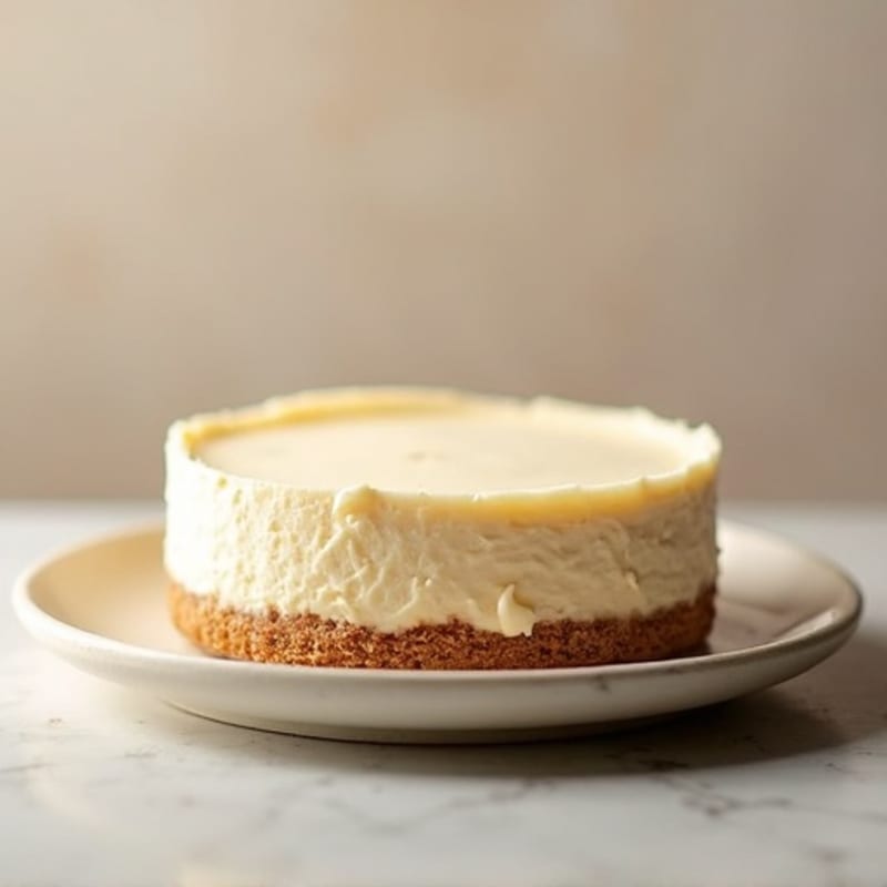 Creamy Greek Yogurt Protein Cheesecake