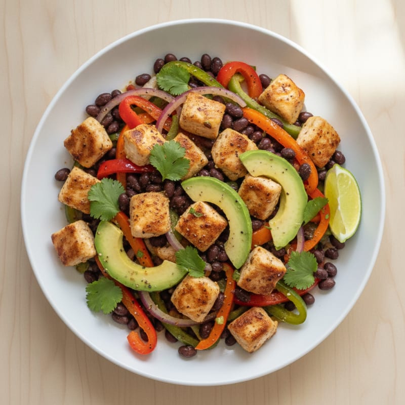 Southwest Chicken and Black Bean Bowl