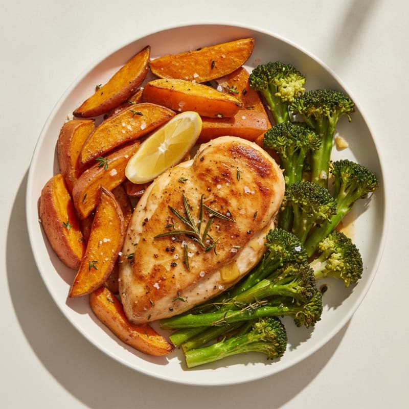 Garlic Herb Roasted Chicken