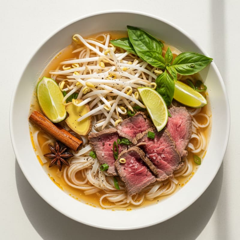Clean Eating Vietnamese Beef Pho