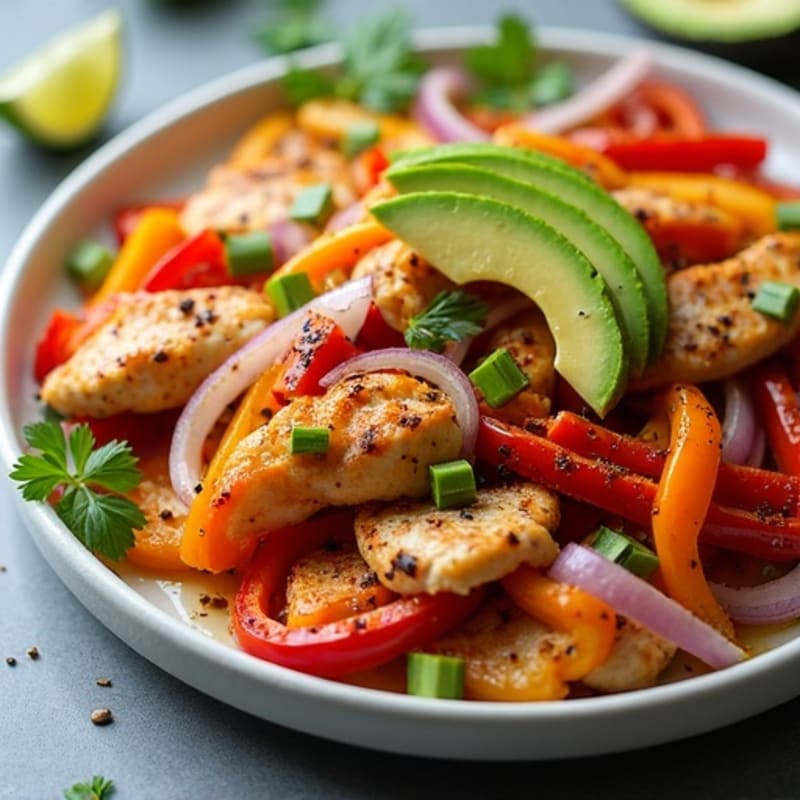Sheet Pan Chicken Fajitas
