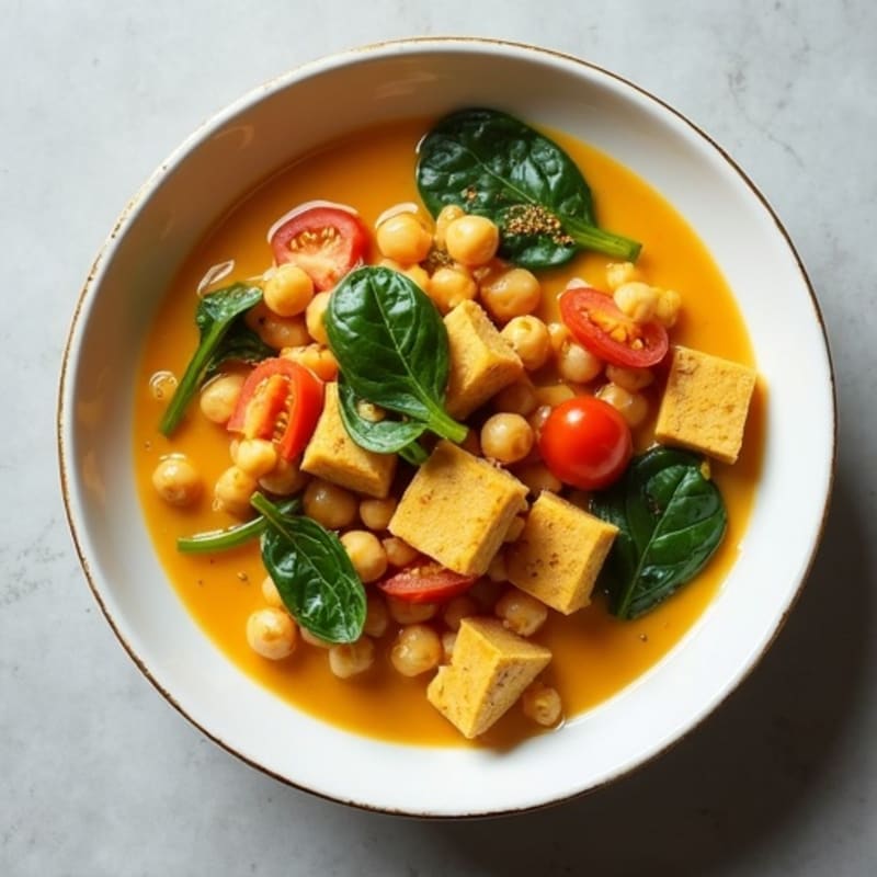 Creamy Coconut Chickpea Curry Stew