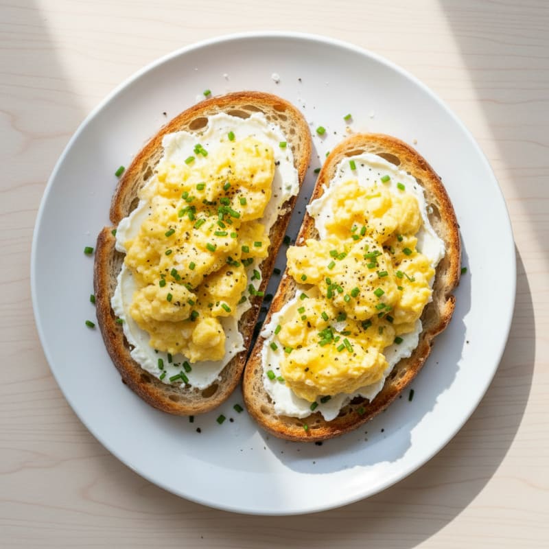 Protein-Packed Sourdough Egg Toast