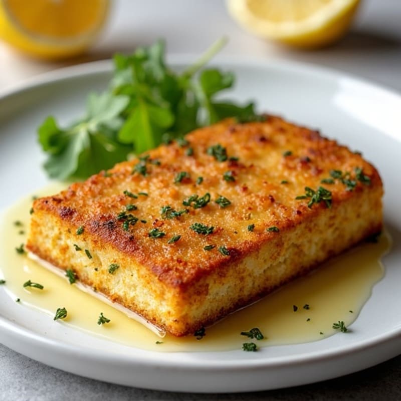 Herb-Crusted Pan-Seared Tofu Steaks
