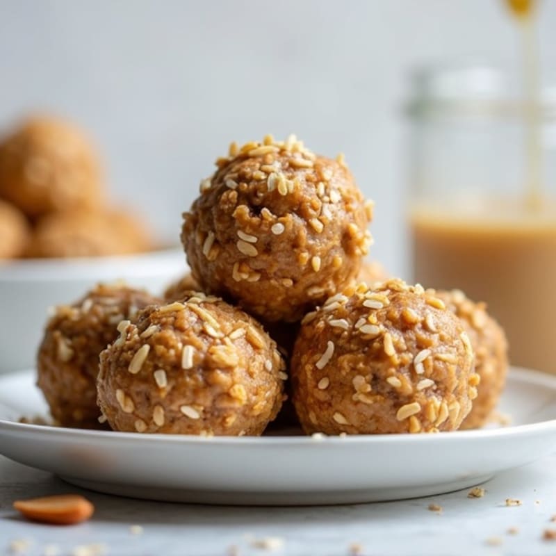 No-Bake Almond Butter Protein Energy Balls