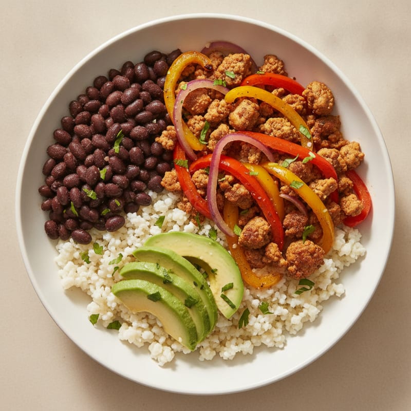 Southwest Turkey Taco Bowl