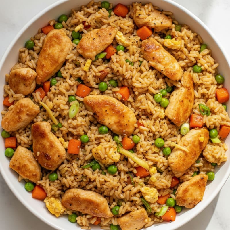 Chicken Fried Rice Skillet