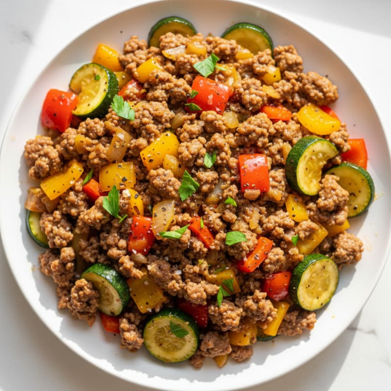 Savory Beef and Vegetable Skillet