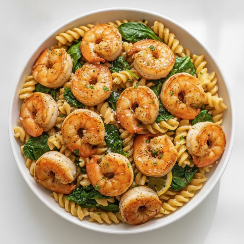 Garlic Butter Shrimp Pasta