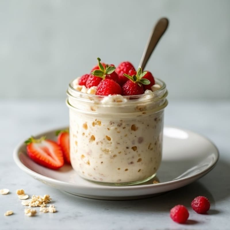 Creamy High-Protein Overnight Oats