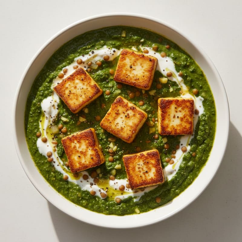 Creamy Spinach Paneer Curry