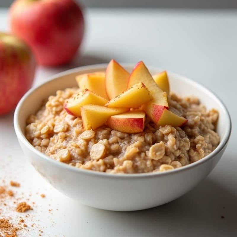 Creamy Cinnamon Apple Overnight Oats
