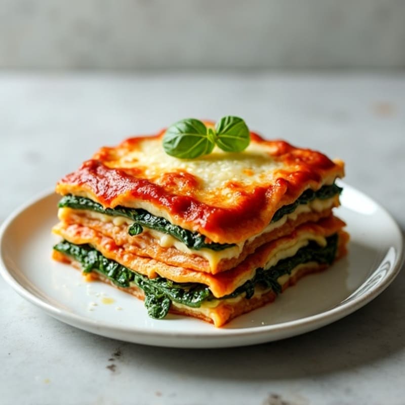 Healthy Layered Veggie Lasagna