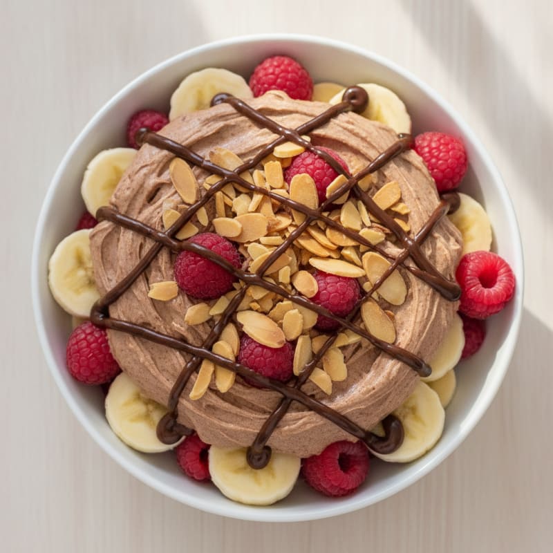 Chocolate Protein Greek Yogurt Parfait
