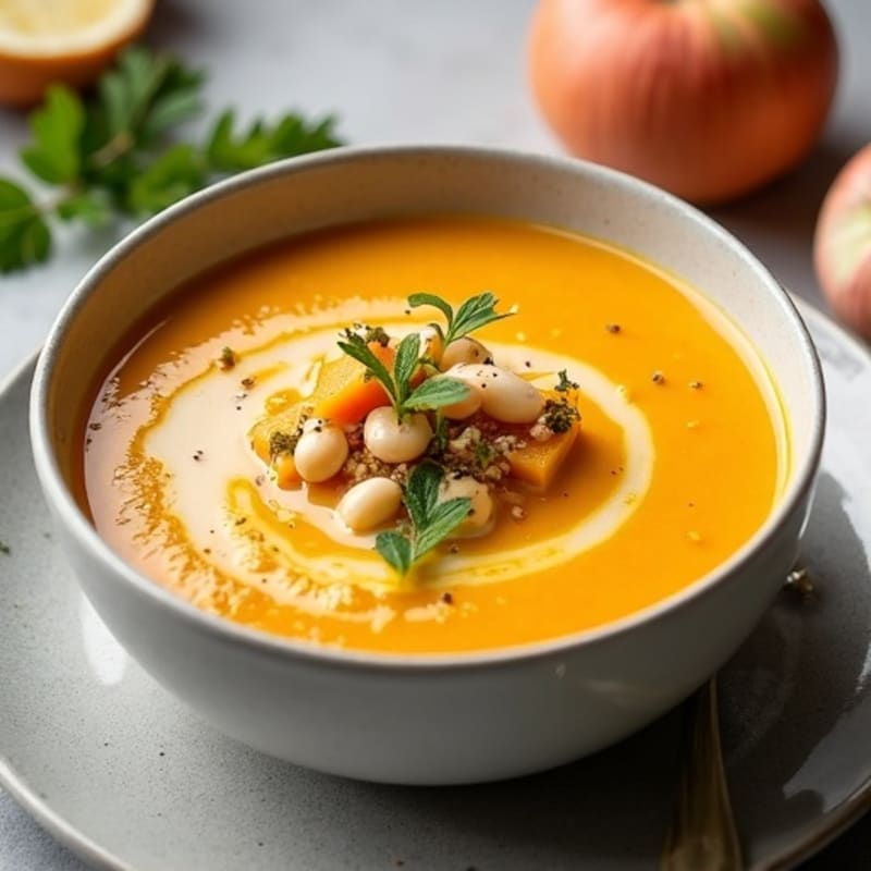 Creamy Roasted Butternut Squash Soup