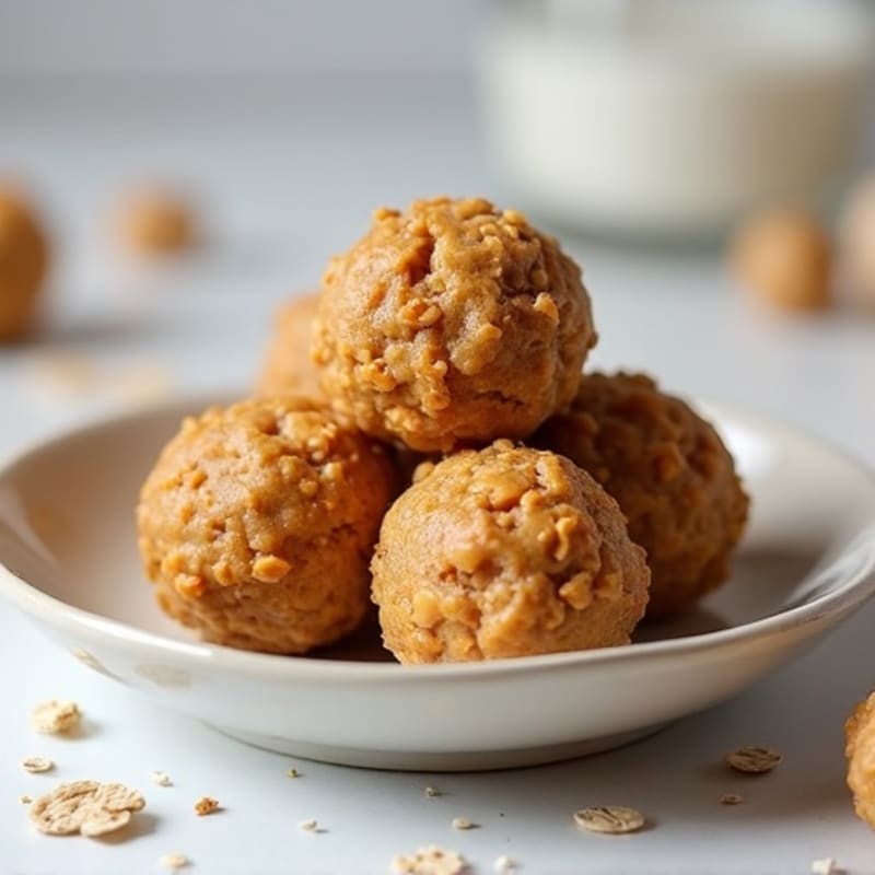 No-Bake Peanut Butter Protein Bites