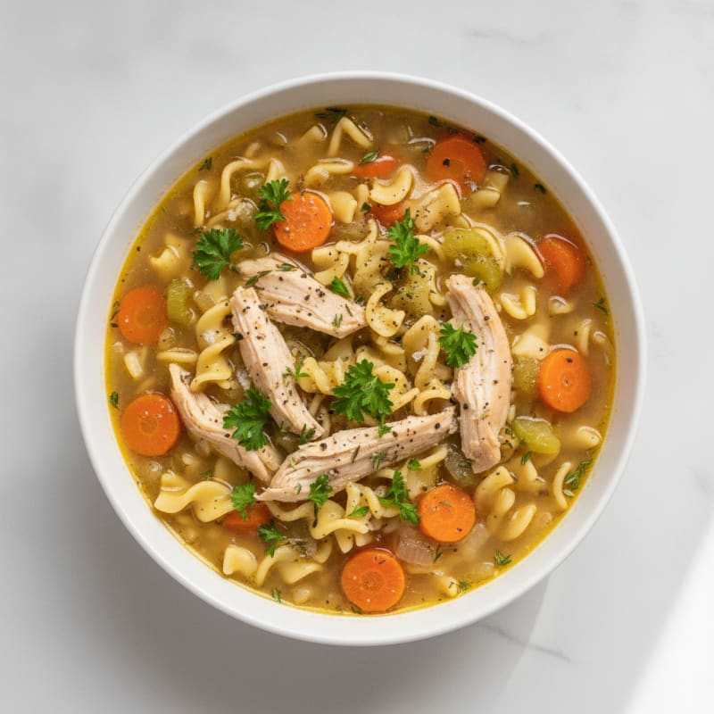 Homestyle Chicken Noodle Soup