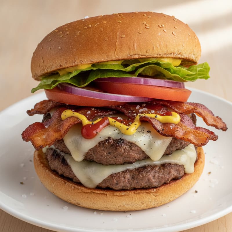 Double Bacon Cheeseburger