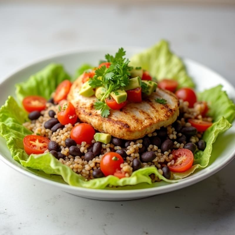 Loaded Chicken Taco Bowl