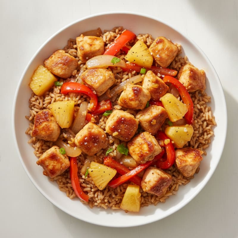 Sweet and Sour Chicken Stir-Fry