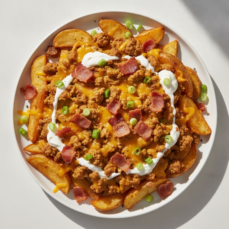 Loaded Bacon Cheddar Fries