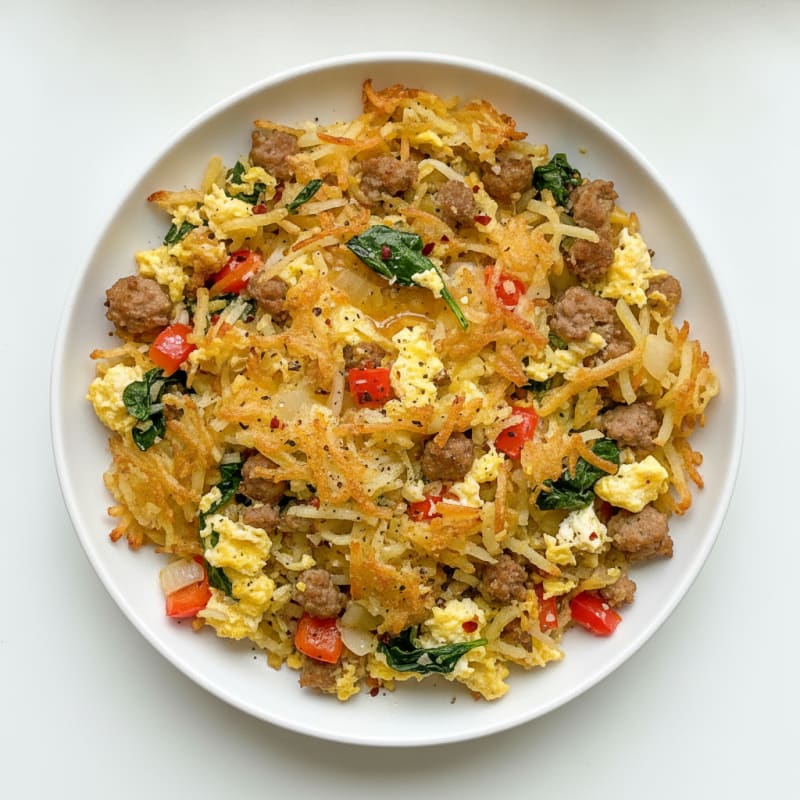 Savage and Egg Hash Brown Bake