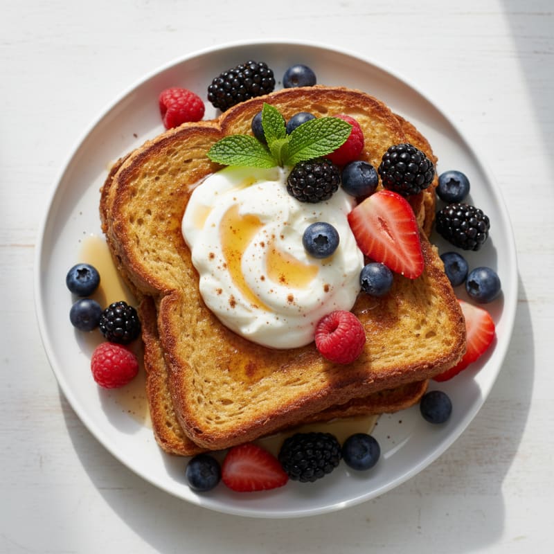 Classic French Toast with Berries