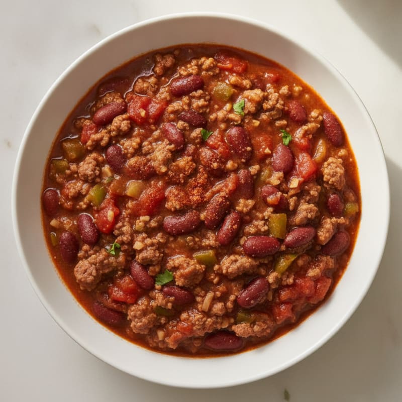 Slow Cooker Beef Chili