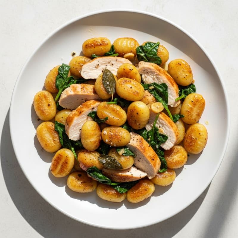 Pan-Seared Gnocchi with Sage Brown Butter