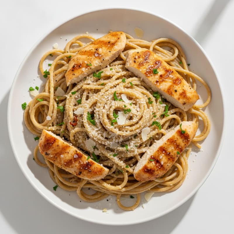 Classic Garlic Parmesan Pasta