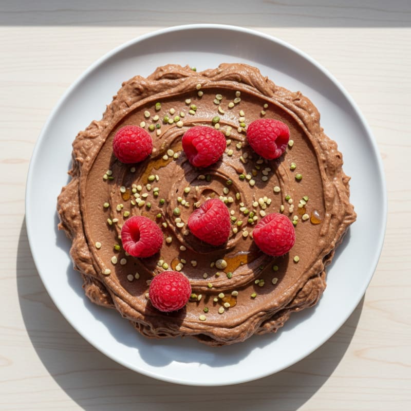 Cottage Cheese Chocolate Protein Pudding