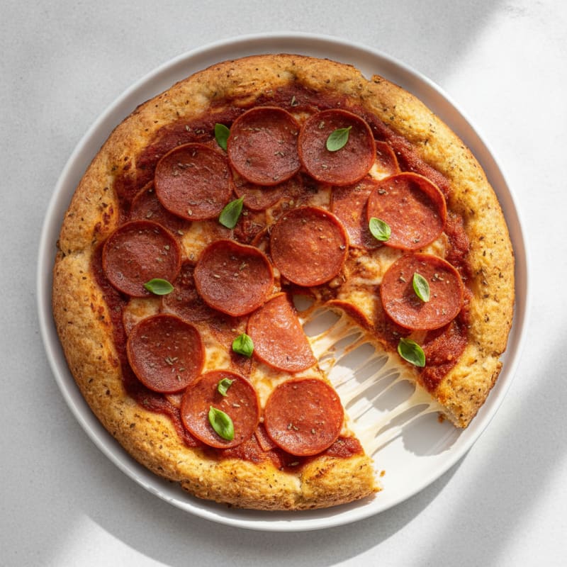 Pepperoni Stuffed Crust Pizza