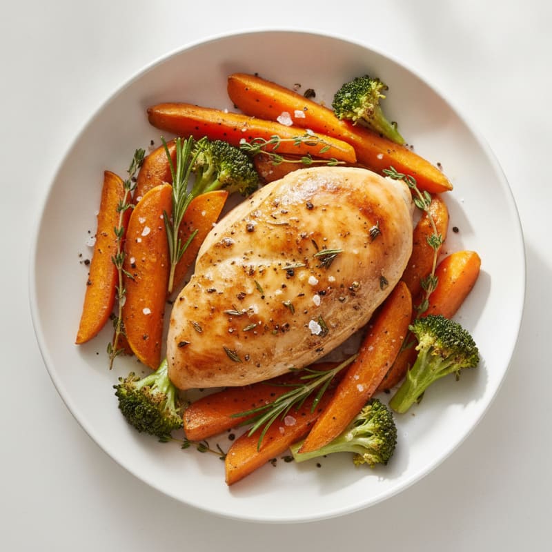 Garlic Herb Roasted Chicken