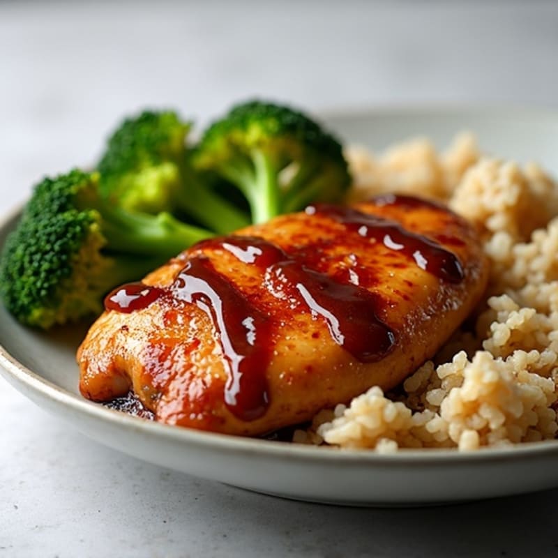 Sticky Teriyaki Chicken with Roasted Broccoli