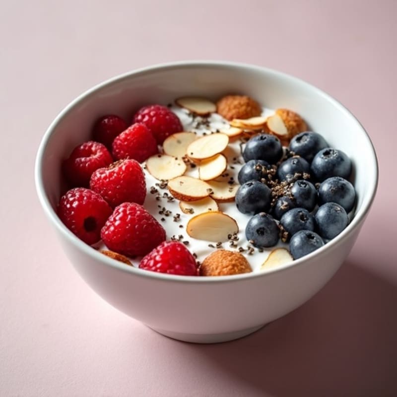 Protein-Packed Berry Greek Yogurt Bowl
