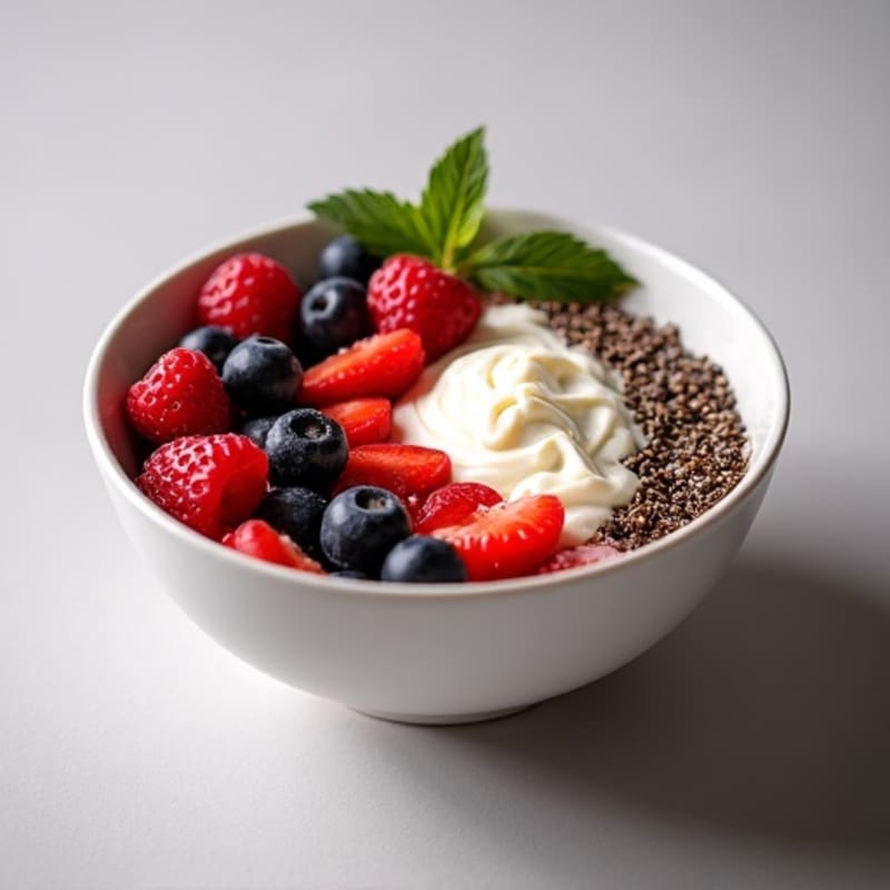 Cottage Cheese and Berry Protein Bowl