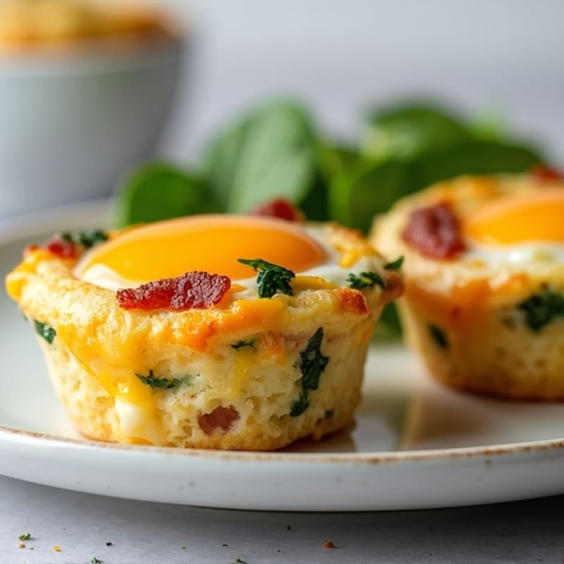Protein-Packed Canadian Bacon Egg Cups