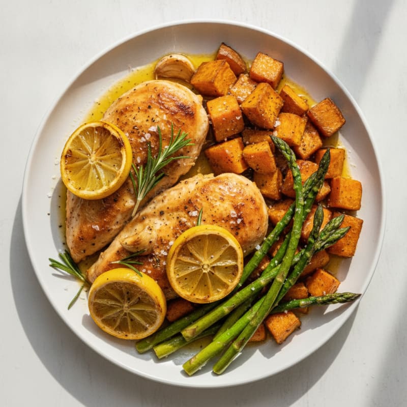Lemon Herb Roasted Chicken