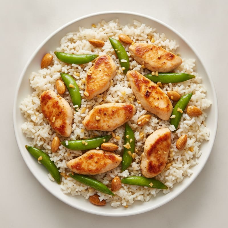 Fragrant Jasmine Rice with Toasted Nuts