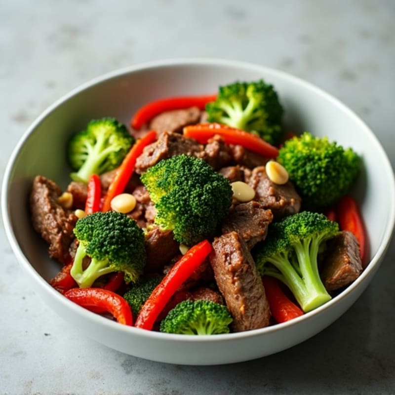 Lean Beef and Crisp Broccoli Stir-Fry