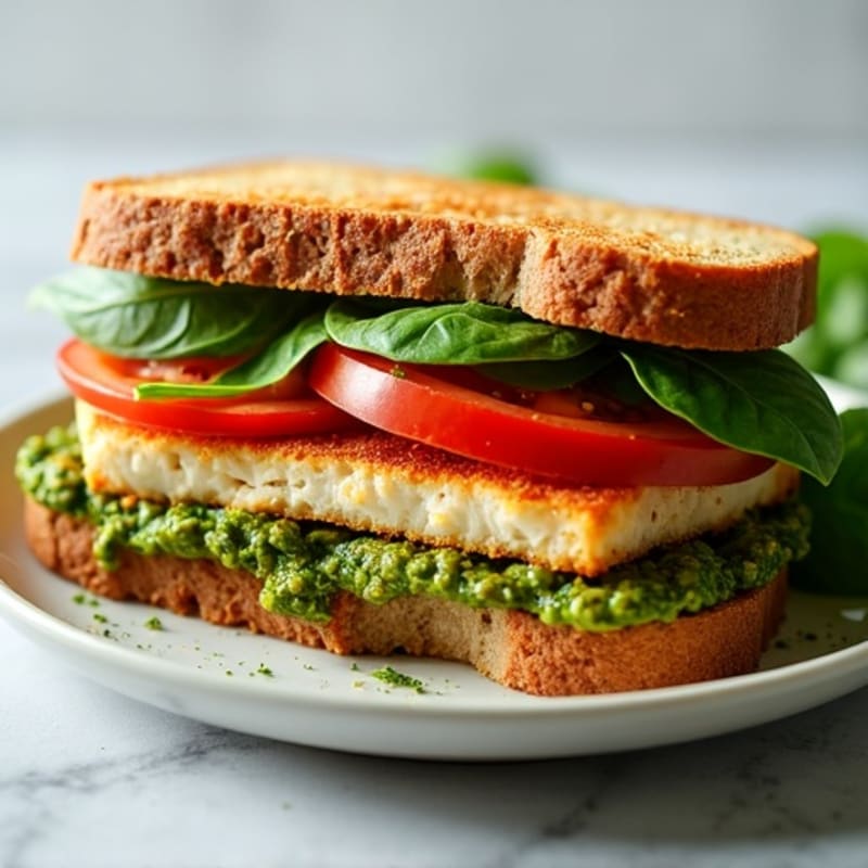 Grilled Pesto Chicken Sandwich